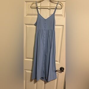 Universal Thread Blue Button-Down Dress